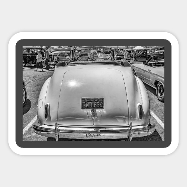 1941 Packard 110 Special Convertible Sticker by Gestalt Imagery